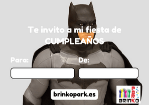 Cara Invitación Batman Fonteculler