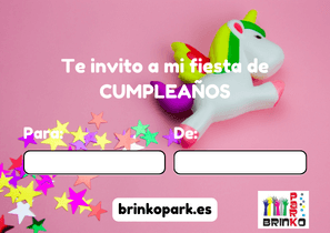 Cara Invitación Unicornio Fonteculler